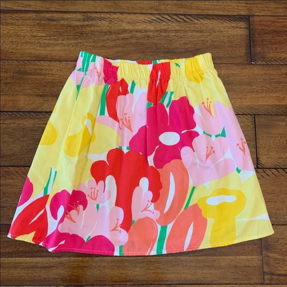 LILLY PULITZER BRIAR SKIRT WHITE LAVISH LILLY xs - Picture 2 of 5